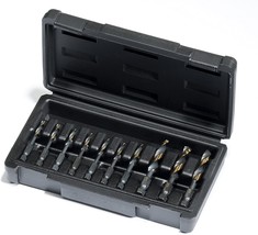 Drill And Tap Combination Set, 10-Piece, Champion Dt22Hex-Set10. - $183.96