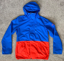 BURTON Jacket Mens Large Blue/Orange Dry Ride Snowboarding Ski Outdoors L - £112.10 GBP