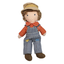 9&quot; Vintage Holly Hobbie Friend Robby Rag Doll Boy Stuffed Animal Plush Toy - £29.61 GBP