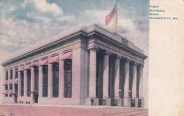 First National Bank Kansas City Missouri MO UDB 1908 Norton Kansas Postcard B30 - £2.34 GBP