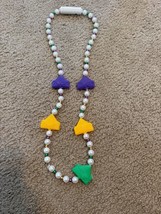 New Orleans Mardi Gras 2025 Krewe Of Cleopatra Lighted Medallion Bead - $111.95 MXN