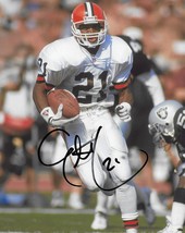 Eric Metcalf Cleveland Browns signed autographed 8x10 photo COA proof.. - £46.60 GBP