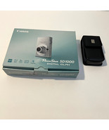 CANON PowerShot SD1000 Digital ELPH 7.1MP Compact Camera Bundle - Tested... - £196.65 GBP