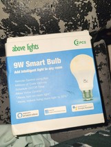 Smart Bulb Above Lights  E26/E27 9W Wi-Fi LED Multi Colored / Dimmable - $18.00