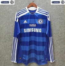 Chelsea Final 2012 Jersey Drogba Lampard Torres Jersey Champions League Patches - £67.94 GBP