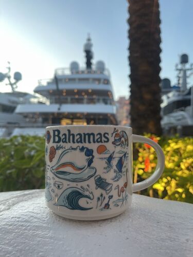 Bahamas Starbucks Mug Been There Series 14 Ounce New With Box - $64.60