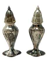 Vintage BM Silverplate Salt and Pepper Shakers - $9.49
