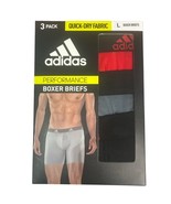 Adidas Boxer Briefs Large 3 Pack New - $35.54 CAD