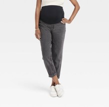 Isabel Maternity Jeans Womens 6 Gray by Ingrid Isabel Over Belly Boyfrie... - $11.99