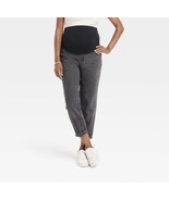 Isabel Maternity Jeans Womens 6 Gray by Ingrid Isabel Over Belly Boyfrie... - $11.99