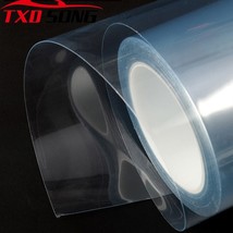 40cm*100/200..500cm/10M 3 Layers Glossy PPF Clear Protection vinyl film ... - £73.81 GBP