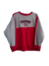 Disney Classics Women&#39;s Grumpy Sweatshirt Red &amp; Gray Unisex XL - £33.37 GBP