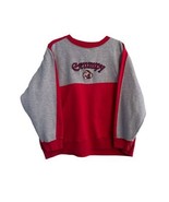 Disney Classics Women&#39;s Grumpy Sweatshirt Red &amp; Gray Unisex XL - £33.27 GBP