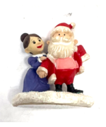 Hawthorne Village Mrs Claus Helping Santa Dress Mini 1 3/4&quot; Figure - €12,75 EUR