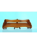 Handmade Solid Wood Wall Hanging Accent Shelf Ledge 25x9&quot; Beveled Edges ... - $1,841.21 MXN