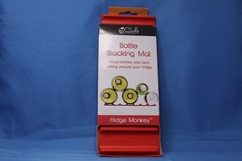 Fridge Monkey Can Holder Silicon Red Bottle Can Stacking Mat - £6.64 GBP