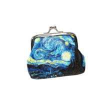 Starry Sky Lock Coin Change Purse - New - $12.99