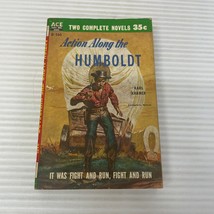 Action Along The Humboldt and Decision At Sundown Western Paperback Book Ace - £14.78 GBP