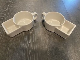 Set Of 2 American Atelier Soup And Cracker Or Cereal Stoneware Bowls - $25.95