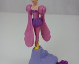 1996 McDonalds Happy Meal Toy Dancer Fairy Pink Purple Twirl Spins  - £3.82 GBP