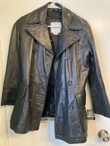 Andrew Marc New York Women&#39;s Genuine Leather Jacket Size Xs - £71.14 GBP