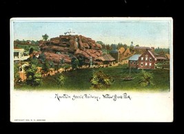 1906 Antique Willow Grove Park Postcard Railway Scenic - £10.05 GBP