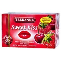 Teekanne Fruit Seduction Sweet Kiss Tea / 20-Count / 60g / 2.1oz. (6 Packs) - £21.73 GBP