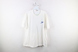 Vintage 90s Speedo Mens Large Spell Out Big Logo Short Sleeve T-Shirt White - £31.07 GBP