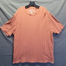 Copper &amp; Oak Supply Co. Men’s T- shirts xxl  Gray Stripe on Orange - £7.00 GBP