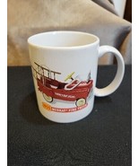 Hallmark Kiddie Car Classics 1955 Murray Fire Truck Coffee Mug Vintage 1998 - $2.87