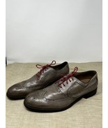 Johnston &amp; Murphy Cap Toe Gray Oxford Dress Shoes Men’s Size 11M 20-0712 - $53.77 CAD