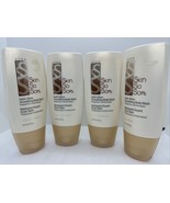 Lot Of 4 AVON Skin So Soft SATIN GLOW Smoothing Body Wash 8 Fl Oz Discon... - £21.86 GBP