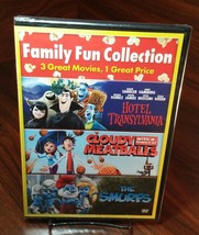 Cloudy with a Chance of Meatballs/Hotel Transylvania/Smurfs(DVD)NEW-Free Shippin - $6.52