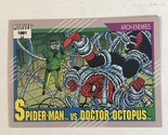 Spider-Man Vs Dr. Octopus Trading Card Marvel Comics 1991  #105 - £1.56 GBP