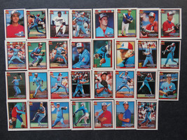 1991 Topps Micro Mini Montreal Expos Team Set of 31 Baseball Cards - $3.99