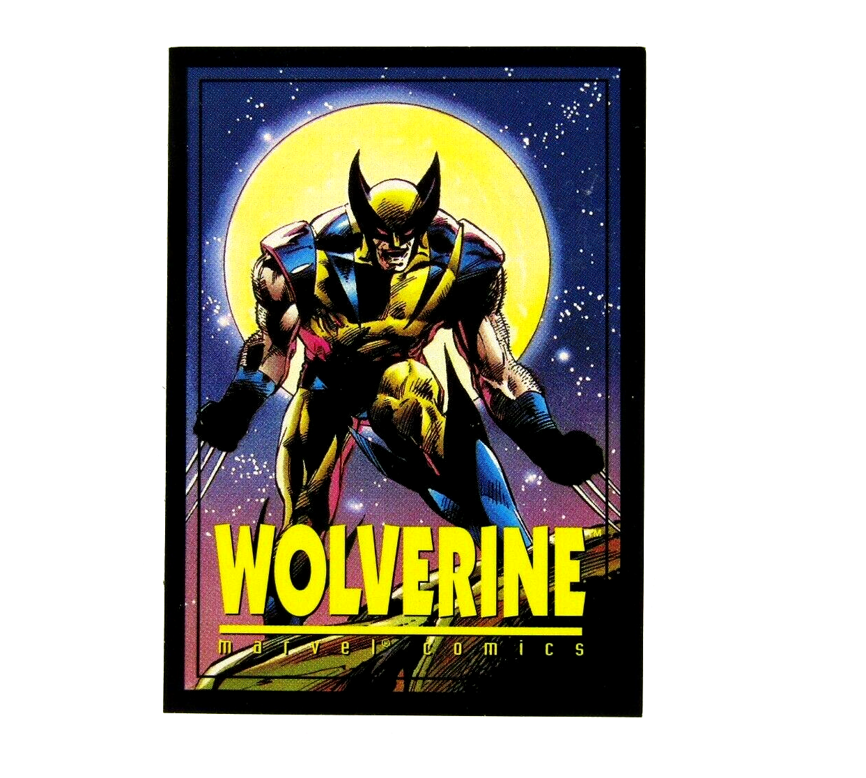 Primary image for Vintage HTF 1993 Marvel Comics Franklins Crunch 'n Munch Wolverine Trading Card