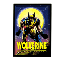 Vintage HTF 1993 Marvel Comics Franklins Crunch &#39;n Munch Wolverine Trading Card - £7.73 GBP