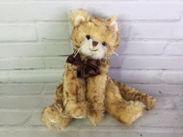 Bukowski Swedish Design Loke Cat Kitten Orange Tabby Plush Stuffed Animal Toy - £55.38 GBP