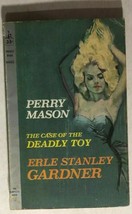 Case Of The Deadly Toy Perry Mason Erle Stanley Gardner 1961 Pocket Books Pb 1st - £9.32 GBP