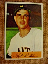 1954 Bowman Baseball Card of #57 Hoyt Wilhelm-vg - £9.40 GBP