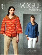 Vogue V1868 Misses All Sizes Sandra Betzina Top Uncut Sewing Pattern - £20.38 GBP