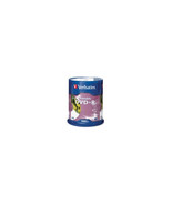 Verbatim 95145 100PK DVD R 16X 4.7GB WHITE INKJET PRINTABLE SPINDLE - $1,665.92 MXN
