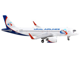 Airbus A320neo Commercial Aircraft &quot;Ural Airlines&quot; White with Blue Tail 1/400 Di - £48.83 GBP