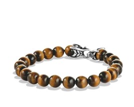 David Yurman Spiritual Beads Bracelet with Tiger&#39;s Eye - £283.77 GBP