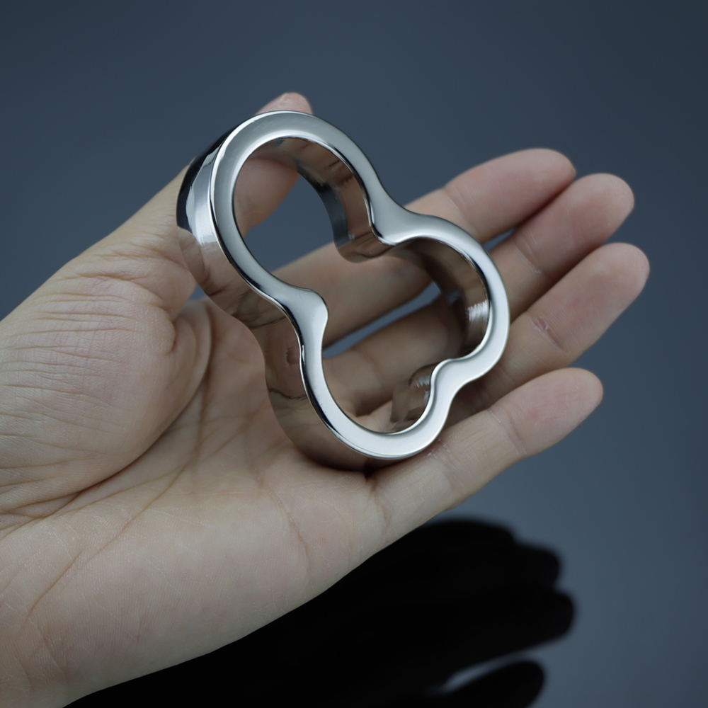 Metal Male Cock Ring Scrotum Bondage Ball Stretcher - $22.00