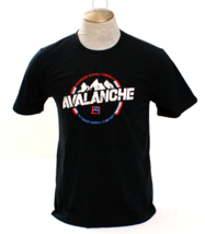 Avalanche Outdoor Supply Black Short Sleeve Signature Tee T Shirt Men&#39;s L - £31.14 GBP