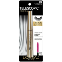 L&#39;Oreal Paris Telescopic Original Washable Lengthening Mascara Blackest Black.. - £23.73 GBP