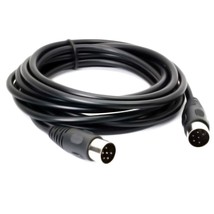 Male To Male Din Plug To Midi Din 6 Pin Cable Instrument Converter Adapt... - $35.94