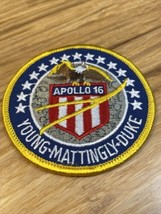 Apollo 16 Patch Space Program Young Mattingly Duke KG JD - £7.89 GBP