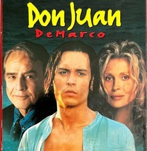 1995 Don Juan DeMarco Vintage VHS Comedy Romance Depp Brando VHSBX7 - £7.54 GBP